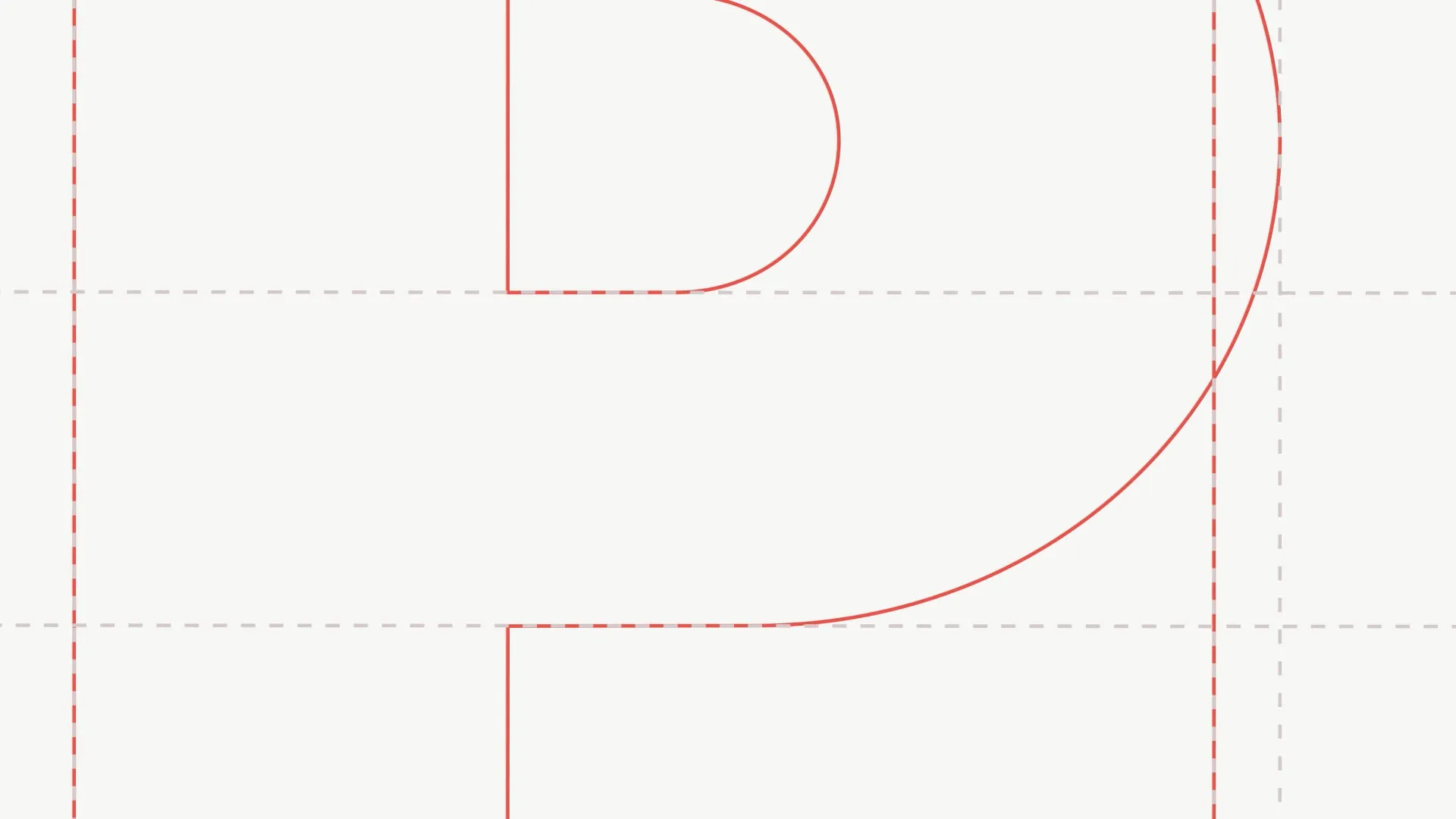 Close up of the line work of Propp logo