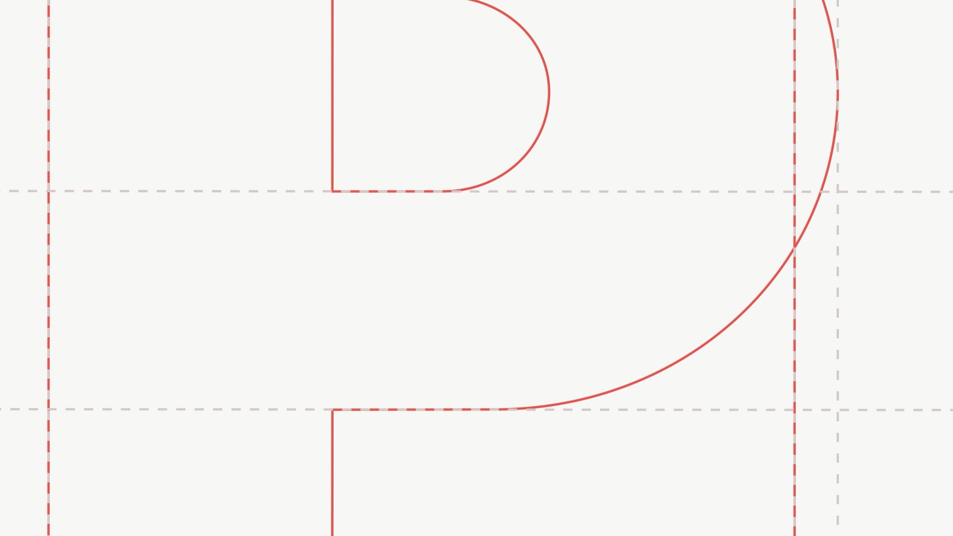 Close up of the line work of Propp logo