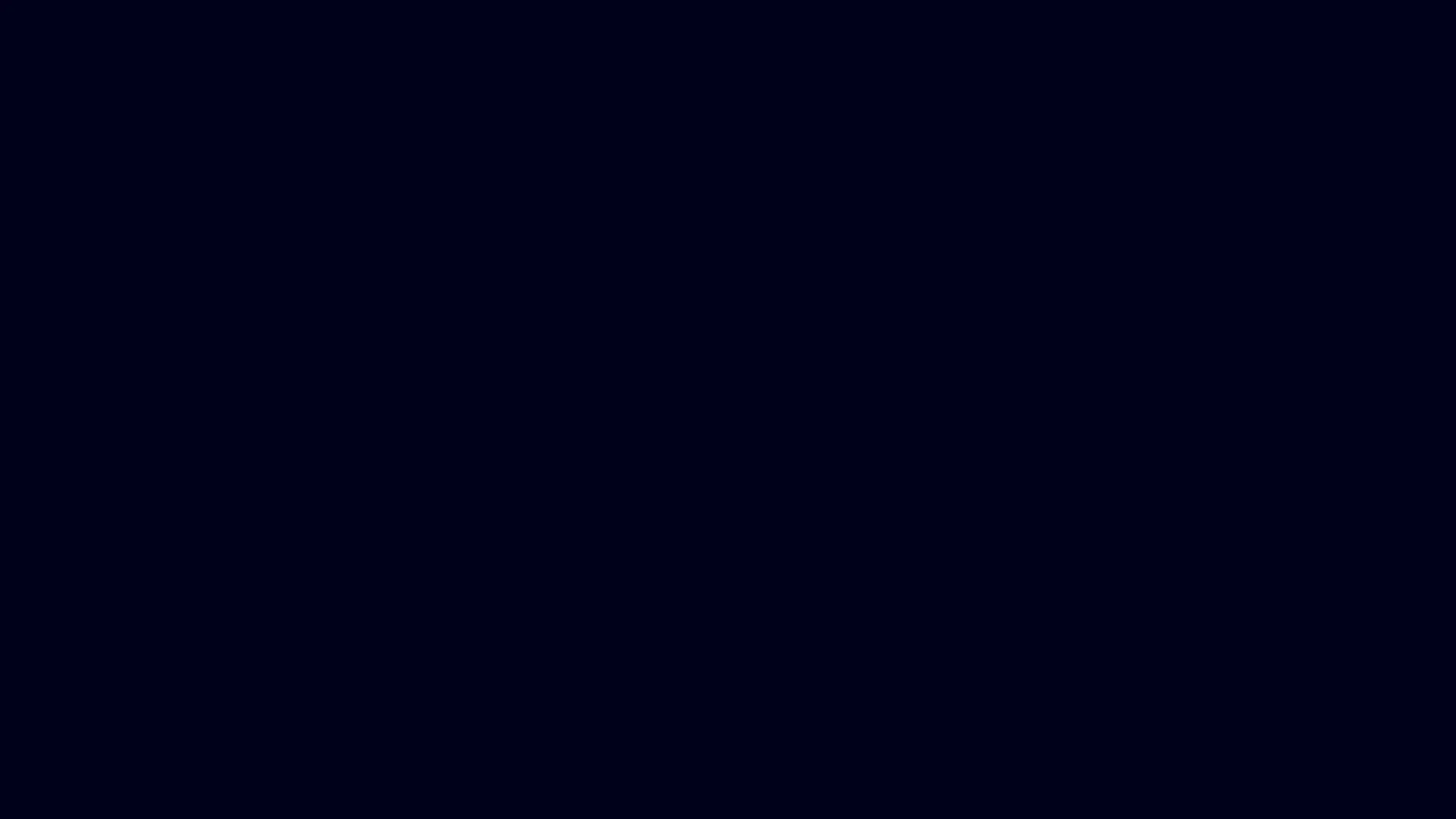 a dark blue background