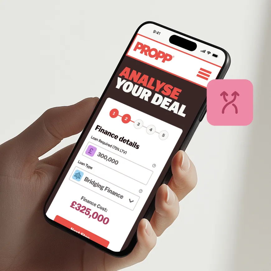 A mobile mock up for propp
